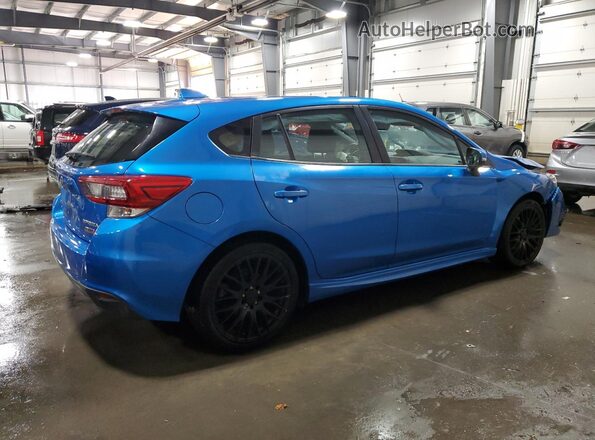 4S3GTAM61L3719299 2020 SUBARU IMPREZA Blue Tył prawy