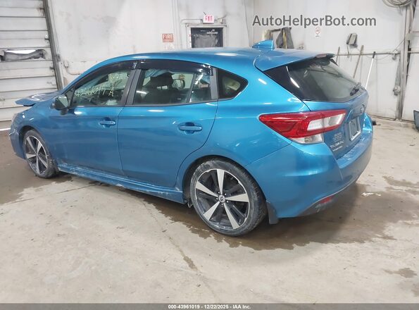 4S3GTAM65J3720291 2018 SUBARU IMPREZA Blue 