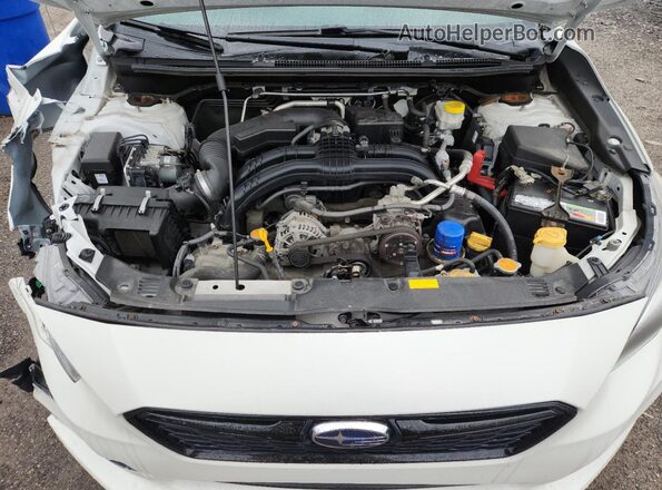 4S3GTAM68J3710046 2018 SUBARU IMPREZA White Rear interior view