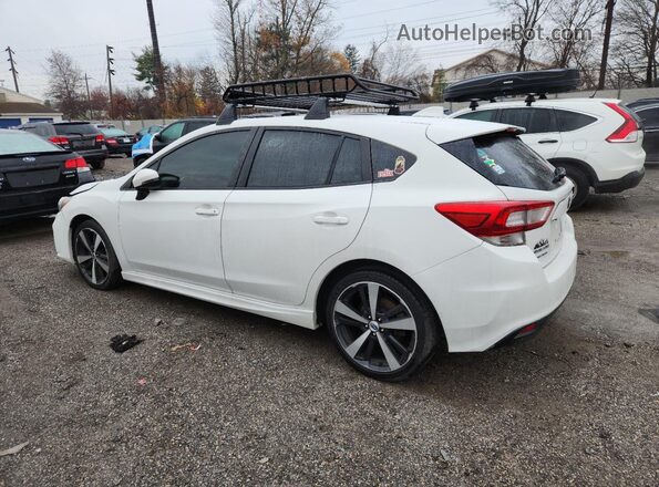 4S3GTAM68J3710046 2018 SUBARU IMPREZA White Rear left