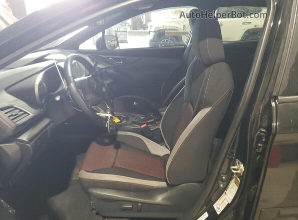 4S3GTAM68L3700488 2020 SUBARU IMPREZA Black Front interior view
