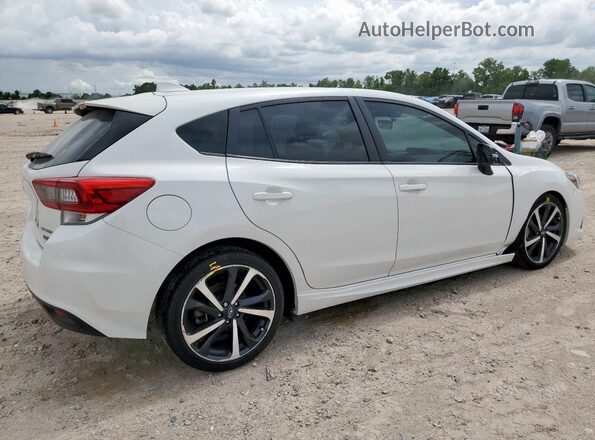 4S3GTAM69P3712817 2023 SUBARU IMPREZA White Задня права чверть