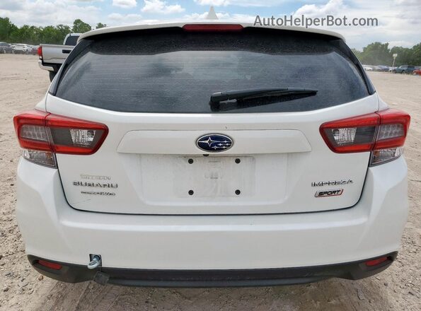 4S3GTAM69P3712817 2023 SUBARU IMPREZA White Вид ззаду
