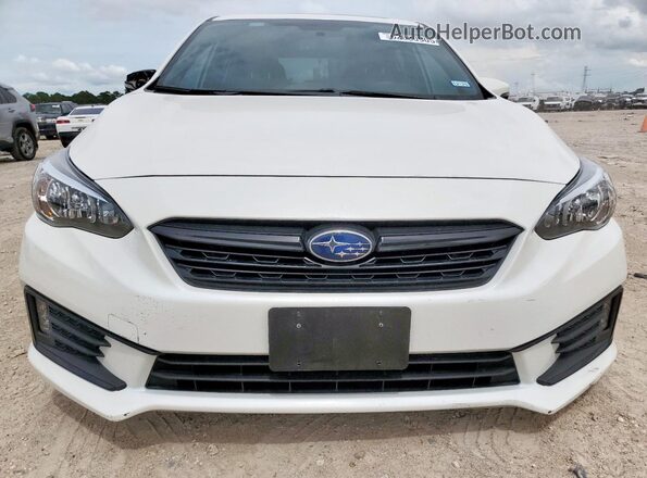 4S3GTAM69P3712817 2023 SUBARU IMPREZA White Вид спереду