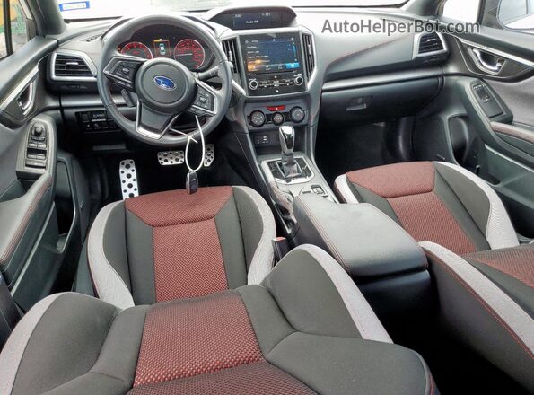 4S3GTAM69P3712817 2023 SUBARU IMPREZA White Вид панелі приладів