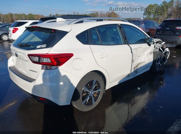 4S3GTAV62M3714094 2021 SUBARU IMPREZA White უკანა მარჯვენა