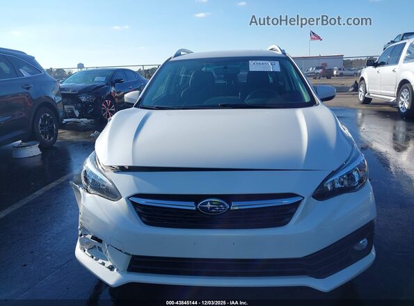 4S3GTAV62M3714094 2021 SUBARU IMPREZA White ხელსაწყოთა პანელის ხედი