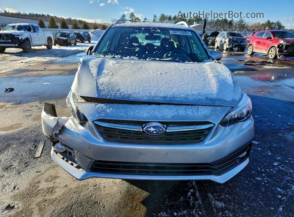4S3GTAV66N3706789 2022 SUBARU IMPREZA Silver Widok z przodu