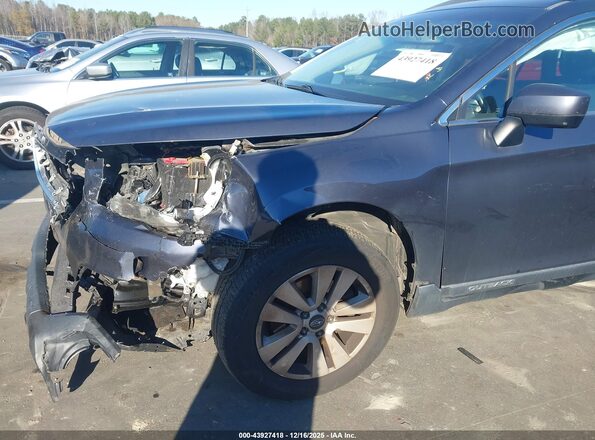 4S4BSADC4H3279309 2017 SUBARU OUTBACK Gray Դիմացի տեսք