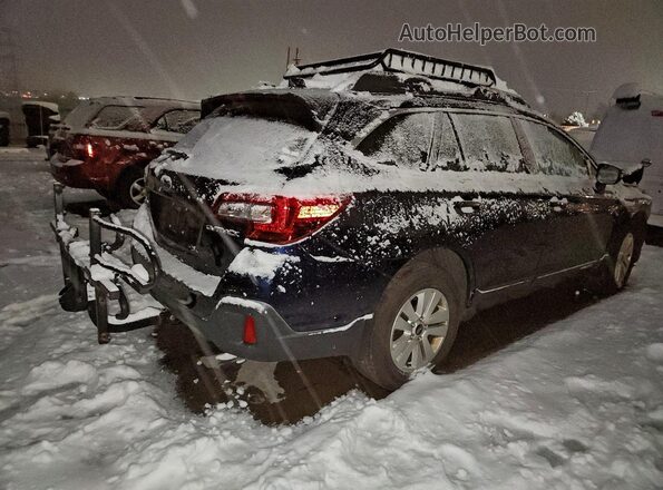 4S4BSAFC1J3294451 2018 SUBARU OUTBACK Blue Trasero derecho