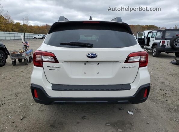 4S4BSAFC8K3249041 2019 SUBARU OUTBACK White Вид ззаду