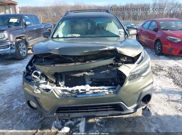 4S4BSAKC1J3310394 2018 SUBARU OUTBACK Зеленый 