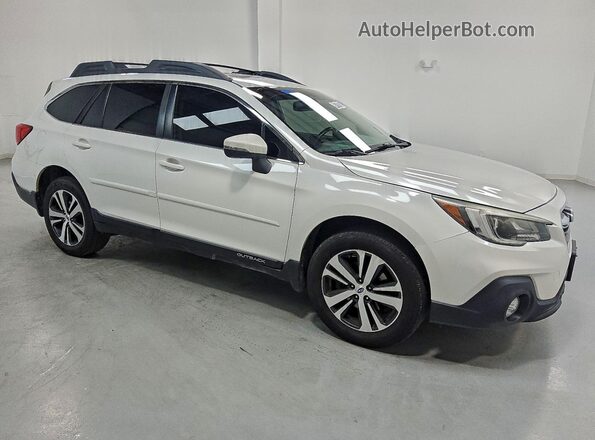 4S4BSAKC8J3302664 2018 SUBARU OUTBACK White Delantero derecho