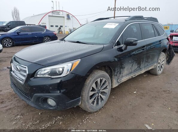 4S4BSAKC9H3247569 2017 SUBARU OUTBACK Black Przód lewy