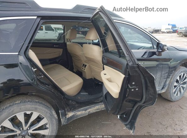 4S4BSAKC9H3247569 2017 SUBARU OUTBACK Black Widok naklejki z numerem VIN