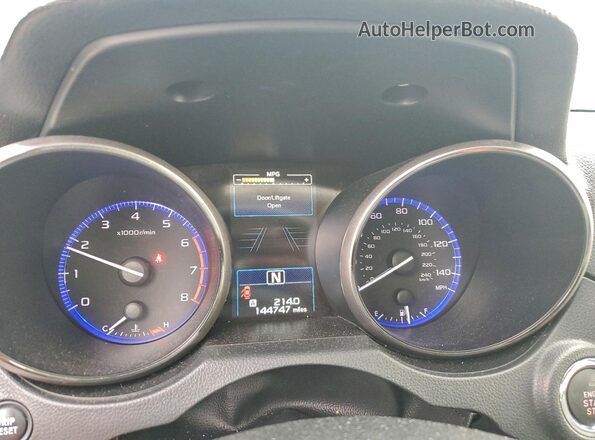 4S4BSANC2J3347580 2018 SUBARU OUTBACK Blue 