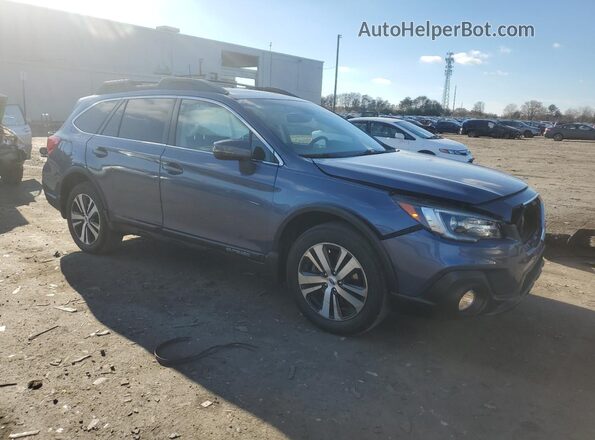 4S4BSANC9J3343672 2018 SUBARU OUTBACK Blue Передня права чверть