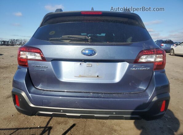 4S4BSANC9J3343672 2018 SUBARU OUTBACK Blue Вид ззаду