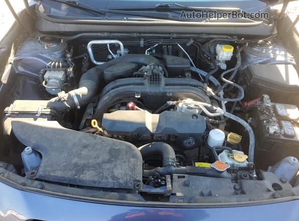 4S4BSANC9J3343672 2018 SUBARU OUTBACK Blue Вид підкапотного простору