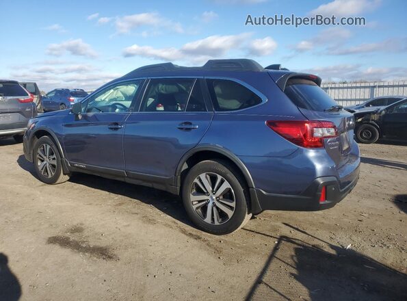 4S4BSANC9J3343672 2018 SUBARU OUTBACK Blue Задня ліва чверть