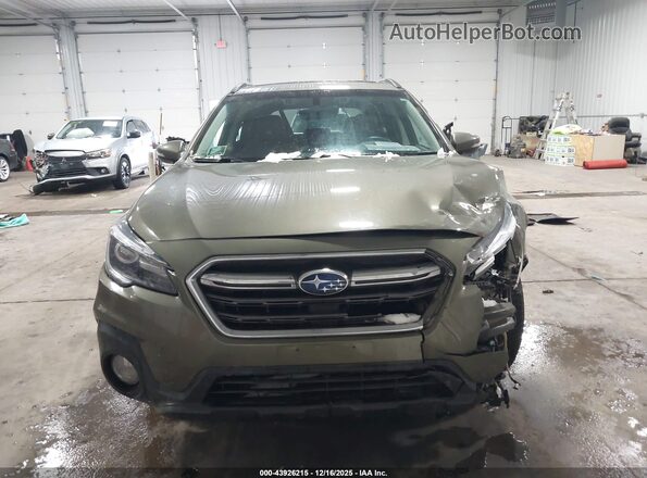 4S4BSATC6J3332597 2018 SUBARU OUTBACK Green Instrument cluster view
