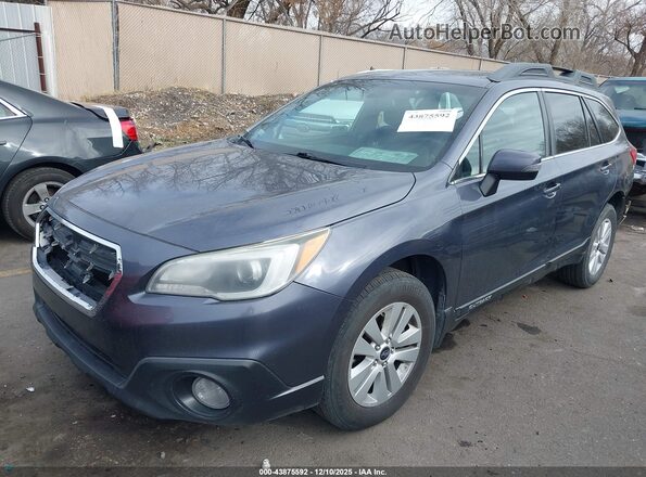 4S4BSBHC8G3206183 2016 SUBARU OUTBACK Gray წინა მარცხენა ხედი სამი მეოთხედიდან