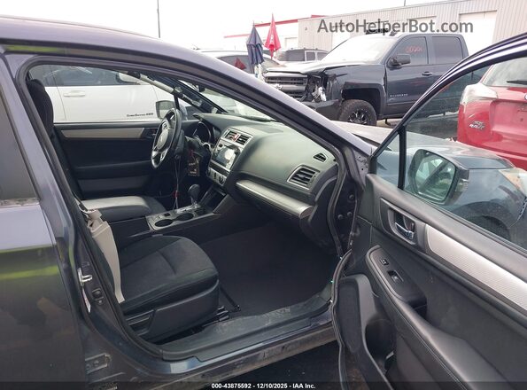 4S4BSBHC8G3206183 2016 SUBARU OUTBACK Gray წინა სალონის ხედი