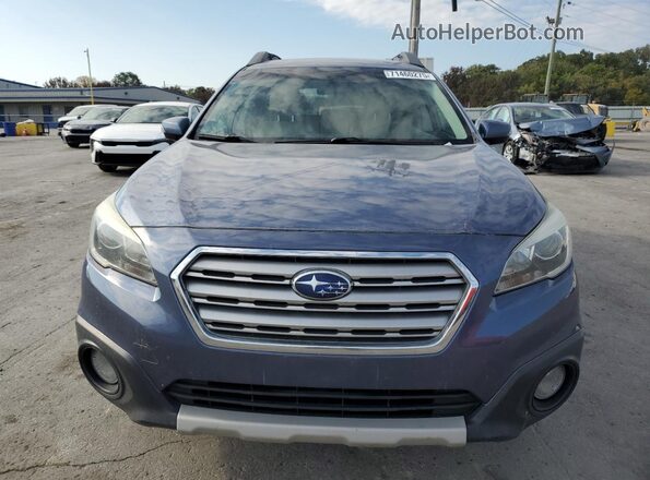 4S4BSBJC6G3234610 2016 SUBARU OUTBACK Blue Front view
