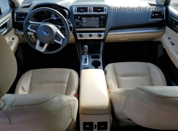 4S4BSBJC6G3234610 2016 SUBARU OUTBACK Blue Dashboard view