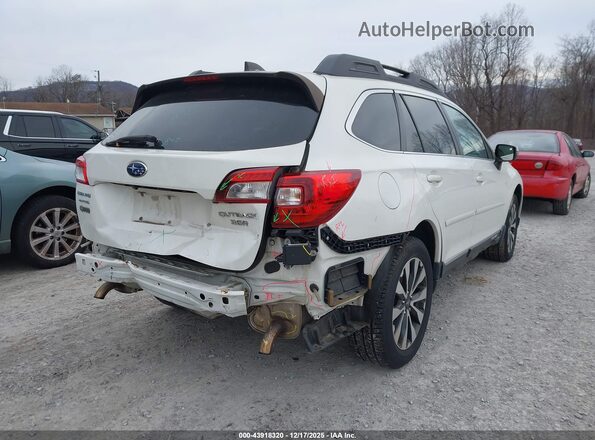4S4BSENC5G3356404 2016 SUBARU OUTBACK Белый Вид спереди
