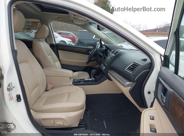 4S4BSENC5G3356404 2016 SUBARU OUTBACK Белый Вид салона спереди