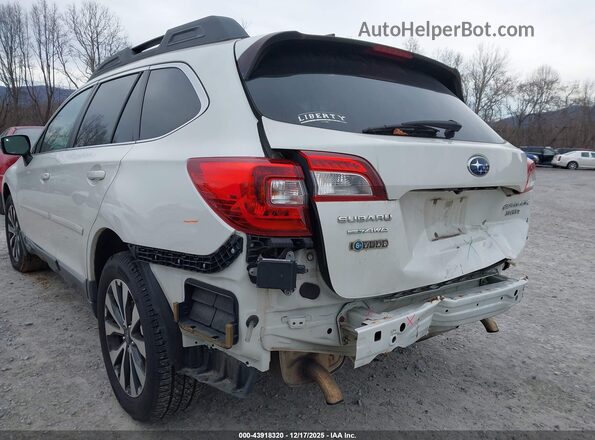 4S4BSENC5G3356404 2016 SUBARU OUTBACK Белый 