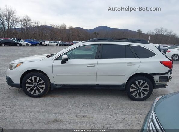 4S4BSENC5G3356404 2016 SUBARU OUTBACK Белый 