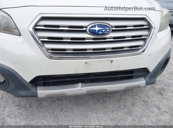 4S4BSENC5G3356404 2016 SUBARU OUTBACK Белый 