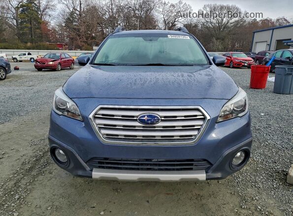 4S4BSENC7G3318379 2016 SUBARU OUTBACK Синий Вид спереди