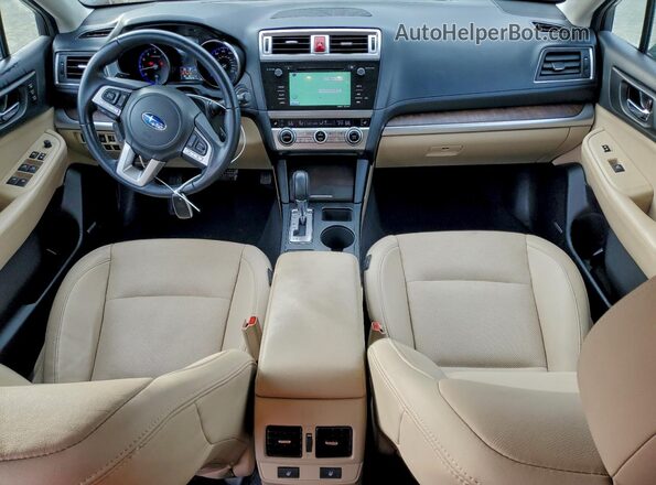 4S4BSENC7G3318379 2016 SUBARU OUTBACK Синий Вид панели приборов