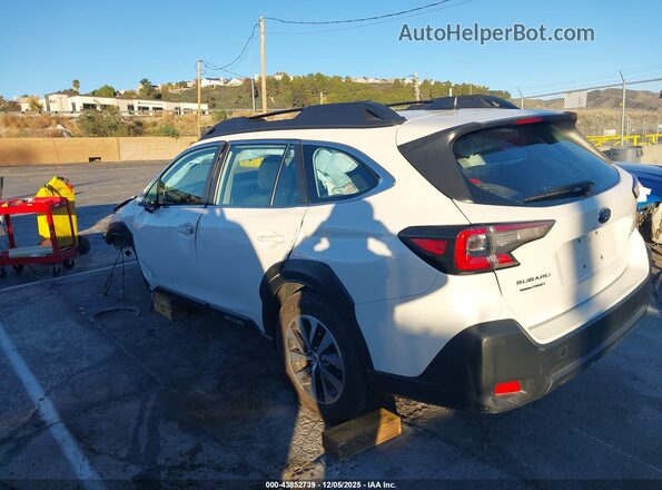 4S4BTAAC0P3138818 2023 SUBARU OUTBACK Белый Задняя левая четверть