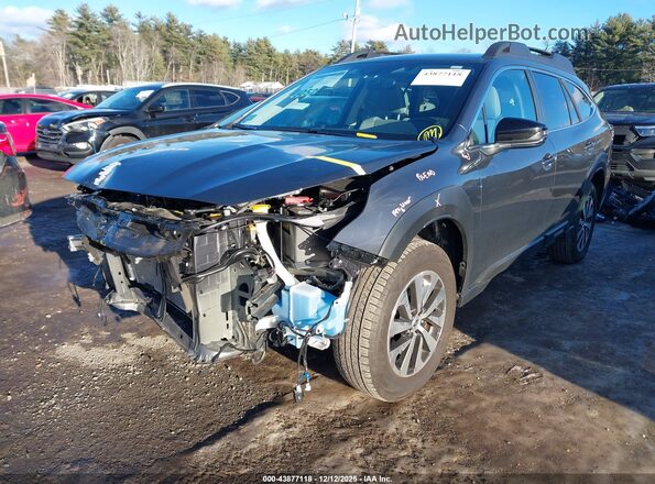 4S4BTACC3R3186703 2024 SUBARU OUTBACK Gray Передня ліва чверть
