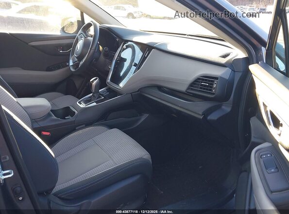 4S4BTACC3R3186703 2024 SUBARU OUTBACK Gray Вид салону спереду