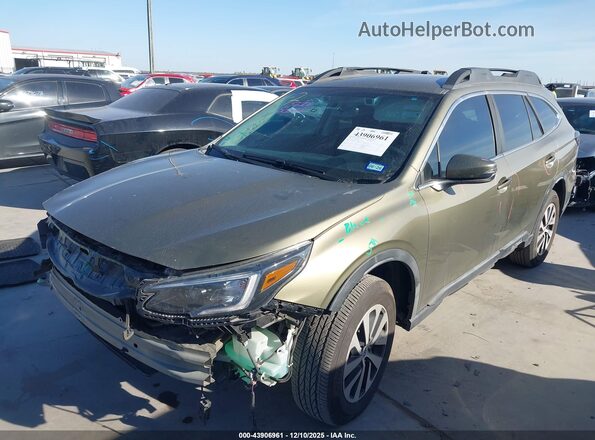 4S4BTACC4L3134424 2020 SUBARU OUTBACK Green Vista tres cuartos delantera izquierda
