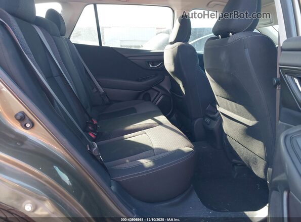 4S4BTACC4L3134424 2020 SUBARU OUTBACK Green Vista de la etiqueta del VIN