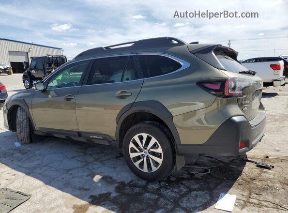 4S4BTACC9R3293111 2024 SUBARU OUTBACK Зеленый Задняя левая четверть