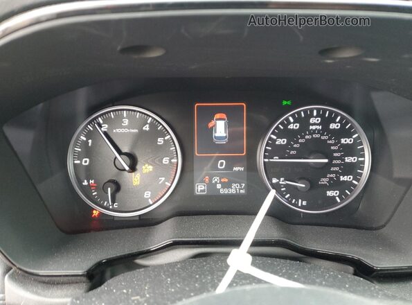 4S4BTADC0M3199366 2021 SUBARU OUTBACK Black Vista del cuadro de instrumentos