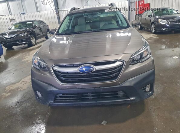 4S4BTADC1M3216482 2021 SUBARU OUTBACK Tan Դիմացի տեսք