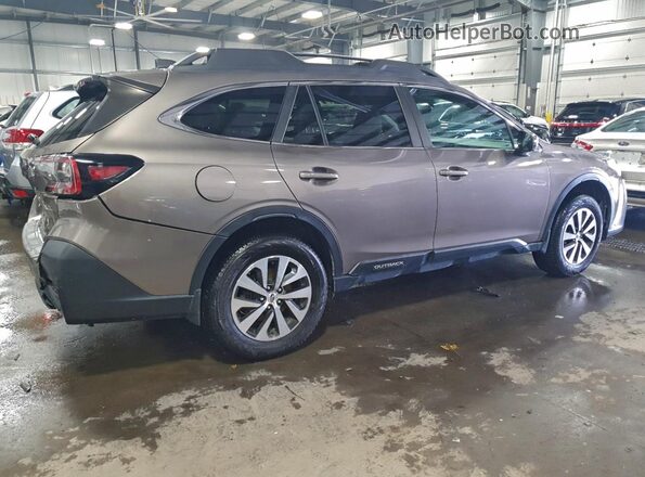 4S4BTADC1M3216482 2021 SUBARU OUTBACK Tan Հետևի աջ