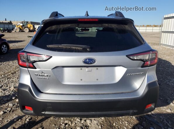 4S4BTADC5R3169786 2024 SUBARU OUTBACK Silver Widok z tyłu