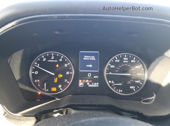 4S4BTADC5R3169786 2024 SUBARU OUTBACK Silver Widok zestawu wskaźników