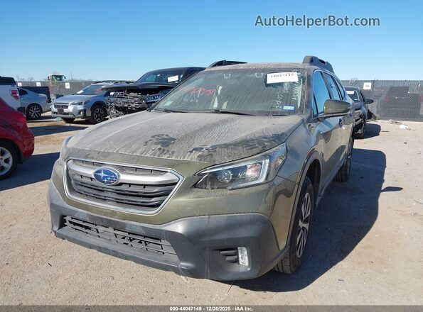 4S4BTADC8M3106870 2021 SUBARU OUTBACK Green 