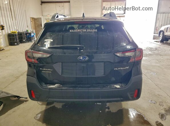 4S4BTAEC8L3158285 2020 SUBARU OUTBACK Black Հետևի տեսք