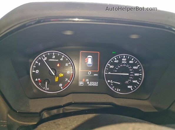 4S4BTAFC0N3109518 2022 SUBARU OUTBACK White Սարքավորումների վահանակի տեսք